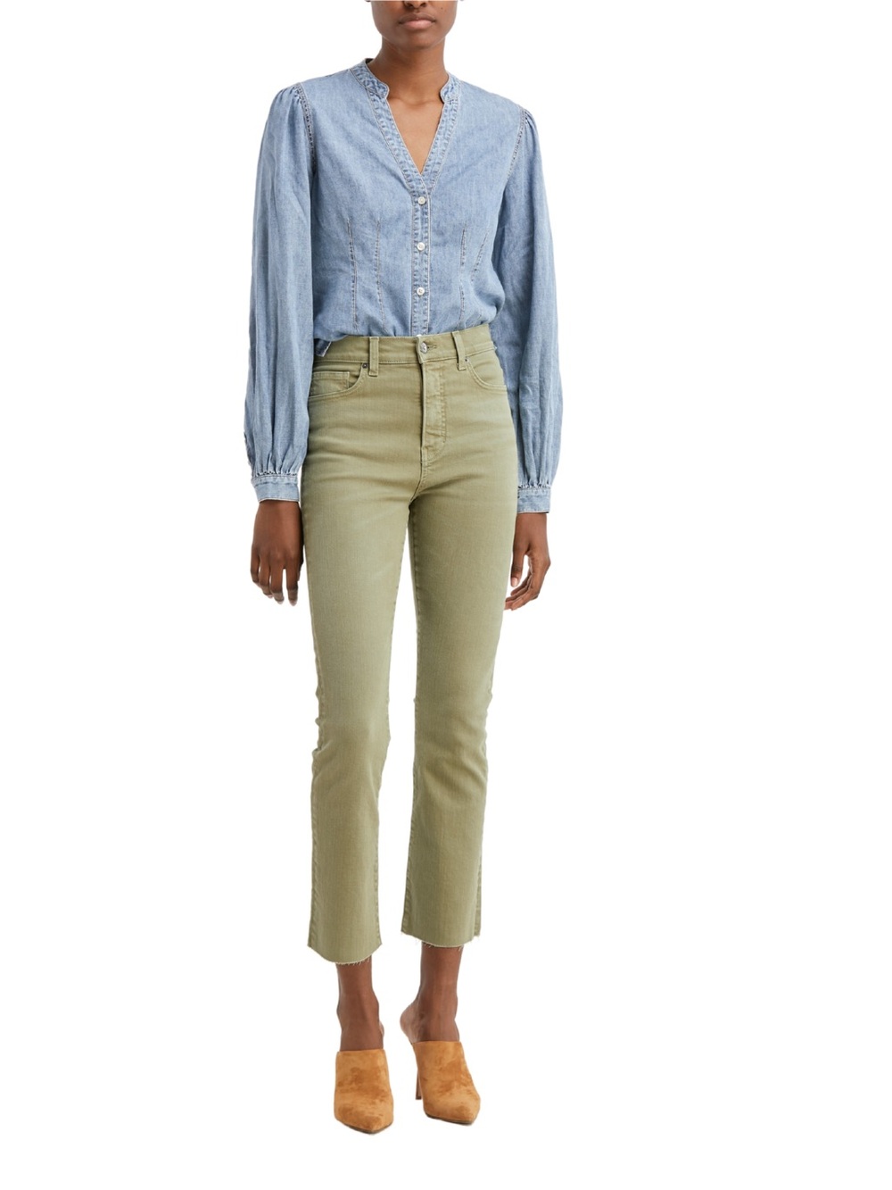 Veronica beard Carly High-Rise Kick Flare Jeans/Pants Sz 29